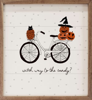 Witch Way To The Candy Bike By Amylee Weeks